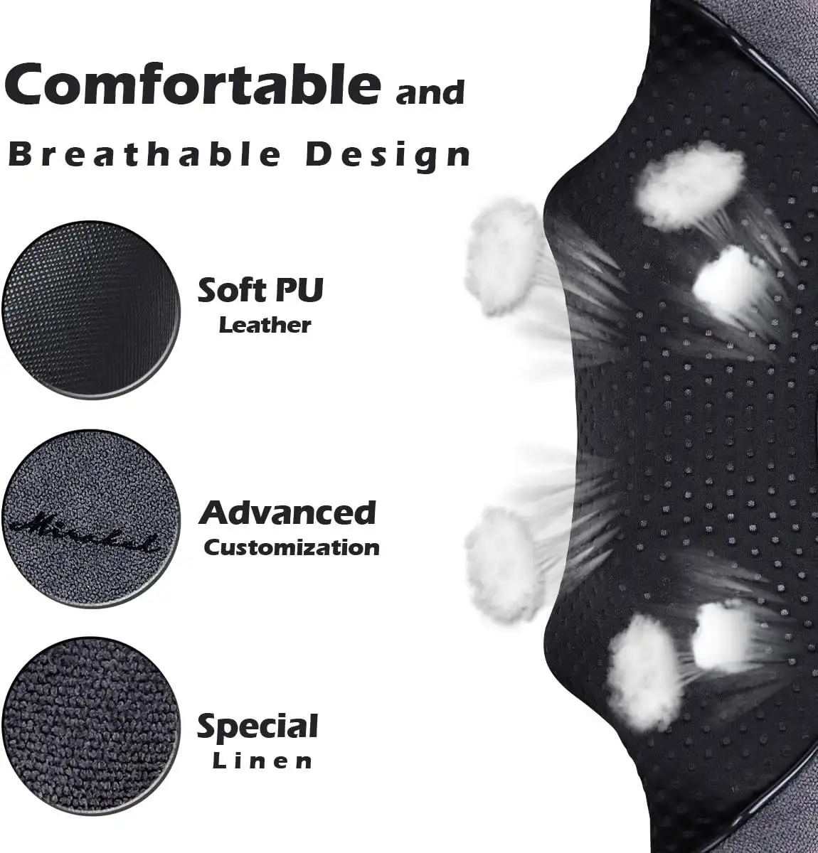 Mirakel Neck Massager with Heat, Shiatsu Shoulder Massager - 71mGy2646L._AC_SL1200_